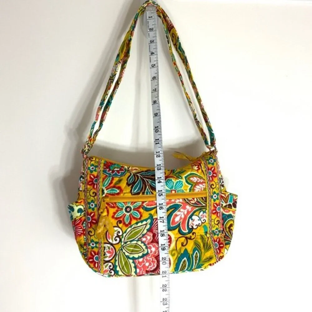 Vera Bradley Purse Retired Provençal Pattern Medium Shoulder Bag